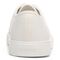 Vionic Oasis Women's Casual Canvas Lace Up Comfort Shoe - White Canvas - Back