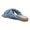 Vionic Kalina Women's Slide Braided Sandals - Blue Shadow - Back angle