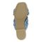Vionic Kalina Women's Slide Braided Sandals - Blue Shadow - Bottom