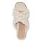 Vionic Kalina Women's Slide Braided Sandals - Cream - Top