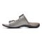 Vionic Nakia Womens Slide Sandals - Pewter - Left Side