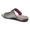 Vionic Nakia Womens Slide Sandals - Pewter - Back angle