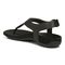 Vionic Terra Womens Slide Sandals - Black - Back angle