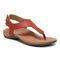 Vionic Terra Women's Adjustable Toe-Post Orthotic Sandals - Clay - Angle main