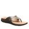 Strole Bliss - Women's Supportive Healthy Walking Sandal Strole- 350 - Pewter - Profile View