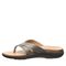 Strole Bliss - Women's Supportive Healthy Walking Sandal Strole- 350 - Pewter - Side View