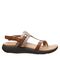 Strole Breeze - Women's Supportive Healthy Walking Sandal Strole- 260 - Tan - View