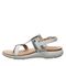 Strole Breeze - Women's Supportive Healthy Walking Sandal Strole- 010 - White - Side View