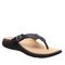 Strole Coaster - Women's Supportive Healthy Walking Sandal Strole- 310 - Navy - Profile View