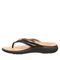 Strole Horizon - Women's Supportive Healthy Walking Sandal Strole- 209 - Dark Brown - Side View