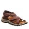 Strole Tasman - Women's Adjustable Trail Sandal Strole- 209 - Dark Brown - Profile View