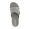 Propet Emerson Men's Slide Sandal - Grey - top view