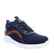 Propet Men's Viator Vortex Sneakers - Navy - Angle