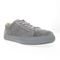 Propet Kenji Men's Suede Sneakers - Grey - Angle
