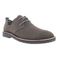 Propet Finn Men's Suede Oxford Shoes - Stone - Angle