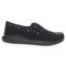 Propet Viasol Lace Men's Boat Shoes - Black - Outer Side