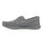 Propet Viasol Lace Men's Boat Shoes - Grey - Instep Side