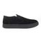 Propet Kip Men's Suede Slip On Sneakers - Black - Outer Side