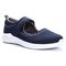 Propet Women's TravelBound Mary Jane Shoes - Navy - Angle