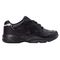 Propet Women's Stana Slip-Resistant Shoes - Black - Outer Side