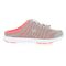 Propet TravelWalker Evo Slide Sneakers - Coral/Grey - Outer Side