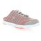 Propet TravelWalker Evo Slide Sneakers - Coral/Grey - Angle