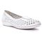 Propet Women's Cabrini Slip-On Shoes - White - Angle