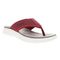 Propet TravelActiv FT Women's Sandals - Maroon - Angle