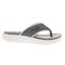 Propet TravelActiv FT Women's Sandals - Grey - Outer Side