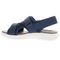 Propet TravelActiv Sport Women's Sandals - Navy - Instep Side