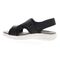 Propet TravelActiv Sport Women's Sandals - Black - Instep Side