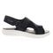 Propet TravelActiv Sport Women's Sandals - Black - Outer Side