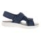 Propet TravelActiv Sport Women's Sandals - Navy - Outer Side