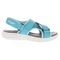 Propet TravelActiv Sport Women's Sandals - Teal - Outer Side