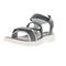 Propet TravelActiv XC Women's Sandals - Dark Grey - Angle