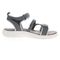 Propet TravelActiv XC Women's Sandals - Dark Grey - Instep Side