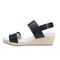 Propet Women's Madrid Sandals - Black - Instep Side