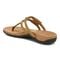 Vionic Elvia - Women's Adjustable Slip-on Orthotic Sandal  - Toffee Syn Back angle