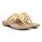 Vionic Elvia - Women's Adjustable Slip-on Orthotic Sandal  - Marigold Syn Pair