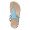 Vionic Elvia - Women's Adjustable Slip-on Orthotic Sandal  - Porcelain Blue Syn Top