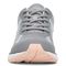 Vionic Dashell Women's Lace Up Athletic Walking Shoe - Light Grey Syn Front