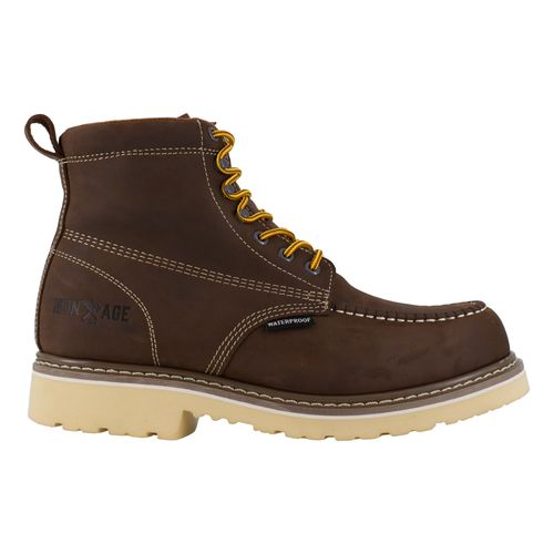 Iron Age Men's Solidifier 6 inch Soft Toe Waterproof Work Boot -  Iron Age Ia5064 Solidifier 01 Brown