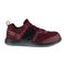 Reebok Work Women's Print Work ULTK Comp Toe Athletic Shoe EH SR - Burgundy - Side View