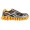 Reebok Work Women's Zip Pulse Work SD10 Comp Toe Athletic Work Shoe - Silver/Orange - Side View