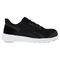 Reebok Work Men's Sublite Legend Work EH Composite Toe Athletic Work Shoe - Black and White - Side View