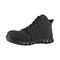 Reebok Men's Sublite Cushion Work Safety Toe Athletic Mid Cut Industrial Shoe - Black - Other Profile View