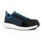 Reebok Men's Fusion Flexweave Composite Toe EH Athletic Work Shoe Blue - Black/Blue - Profile View