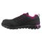 Reebok Work Women's Sublite Cushion EH Composite Toe Athletic Work Shoe Industrial - Black/Pink - Side View