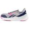 Reebok Work Women's Floatride Energy Daily Work SD10 Composite Toe Athletic Shoe - Grey/Navy/Pink - Side View