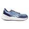 Reebok Work Women's Floatride Energy Daily Work EH Composite Toe Athletic Shoe - Blue/White - Side View